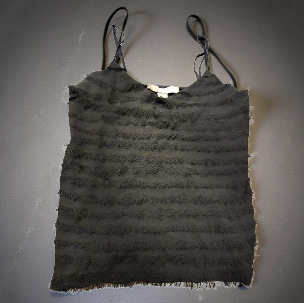 Forever 21 Black Textured Camisole